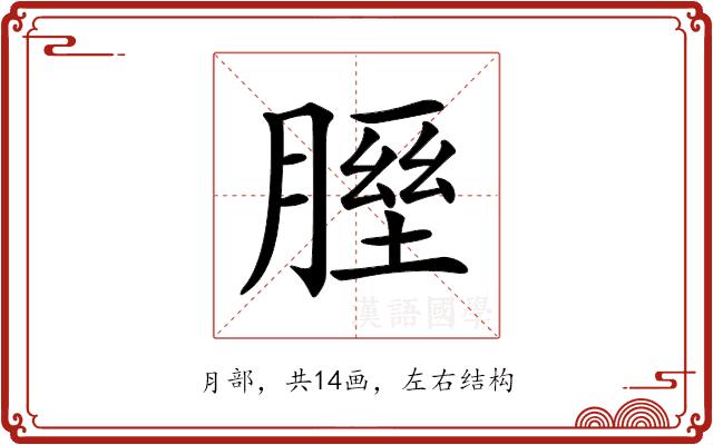 𦞥的部首图片